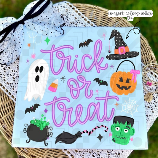 Trick or Treat (Tee, Sweatshirt, or Long-Sleeve)
