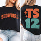 Showgirl Glitter - T. Swift (Front and Back)