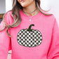 Checker Pumpkin (Tee, Sweatshirt, or Long-Sleeve)