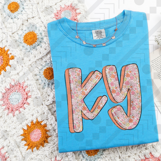 KY Peachy Floral *PLK