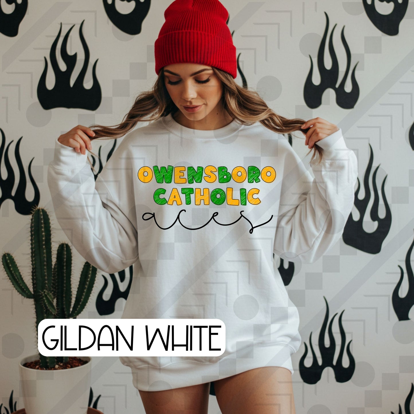 Sketch Cursive Schools (Tee, Sweatshirt, or Long-Sleeve)