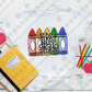 First Grade Primary Crayons