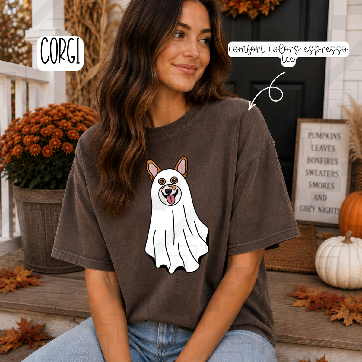 Ghost Dog Breeds (Tee, Sweatshirt, or Long-Sleeve)