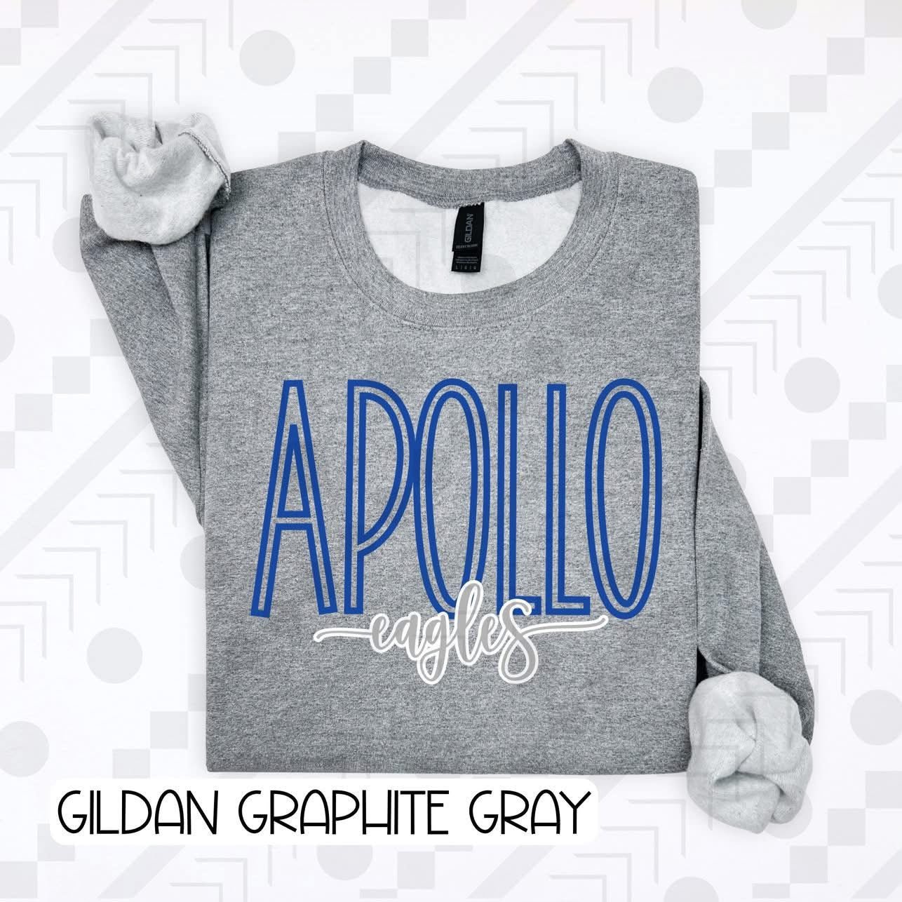 Apollo Eagles Stick Schools (Tee, Sweatshirt, or Long-Sleeve)