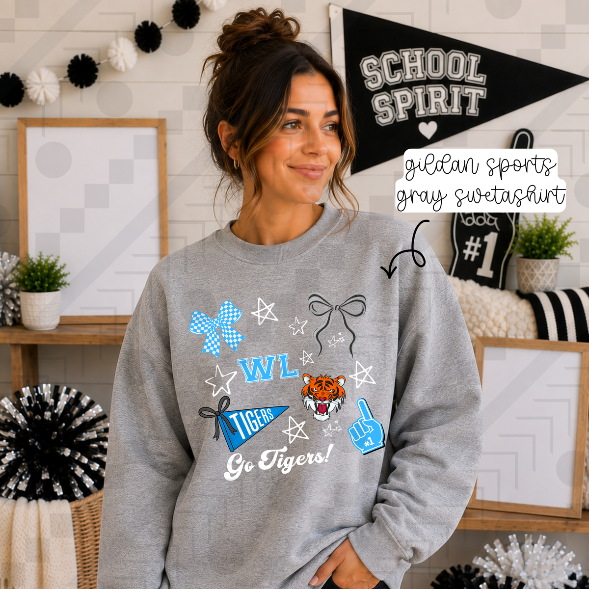 Spirit Collage Schools (Tee, Sweatshirt, or Long-Sleeve)