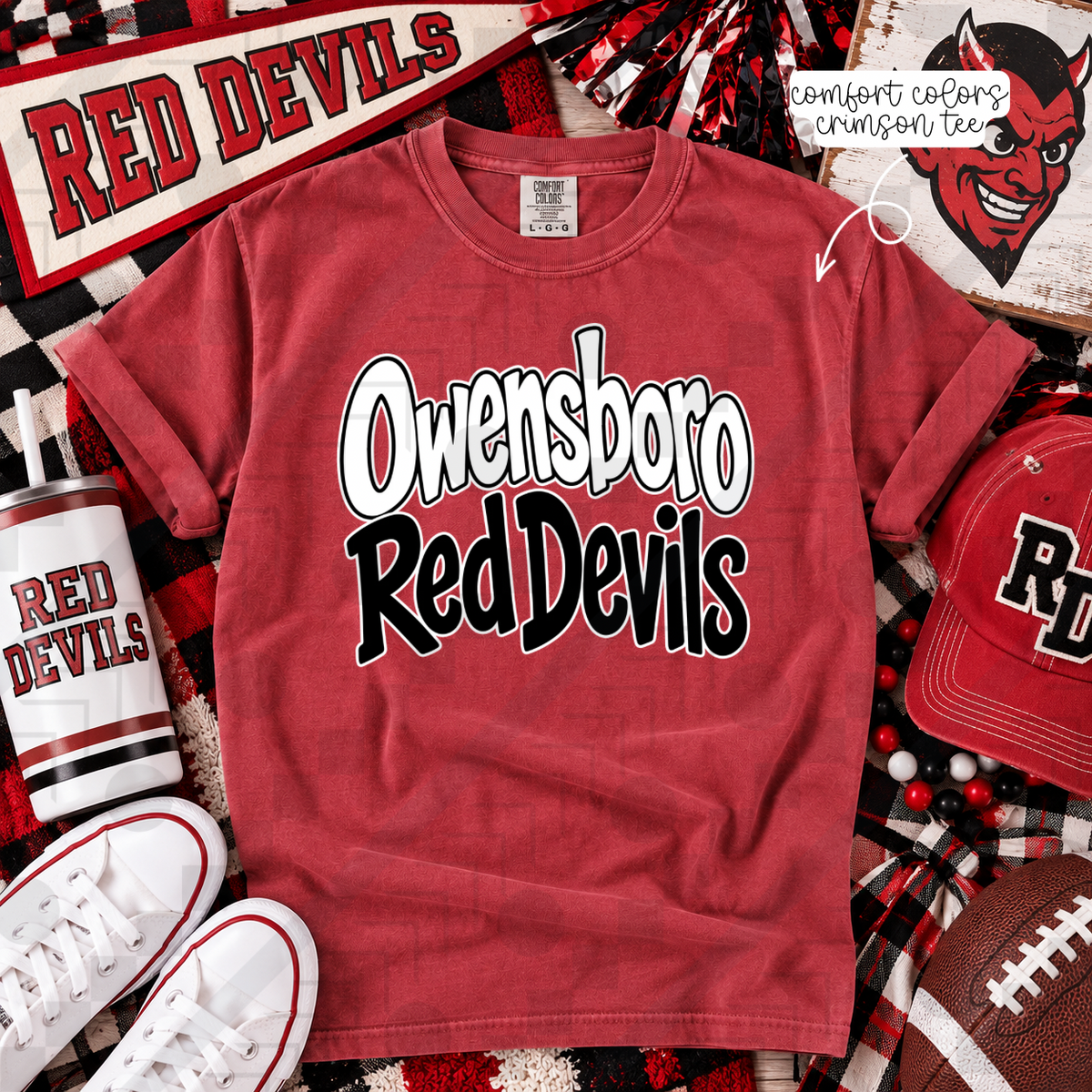 Retro Stacked Bubble Schools (Tee, Sweatshirt, or Long-Sleeve)