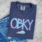 OBKY Sky Blue with Floral State