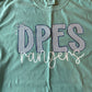 DPES SCALLOPED VARSITY - XL