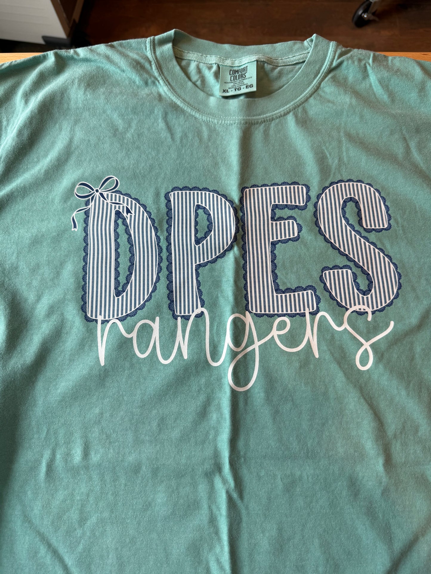 DPES SCALLOPED VARSITY - XL