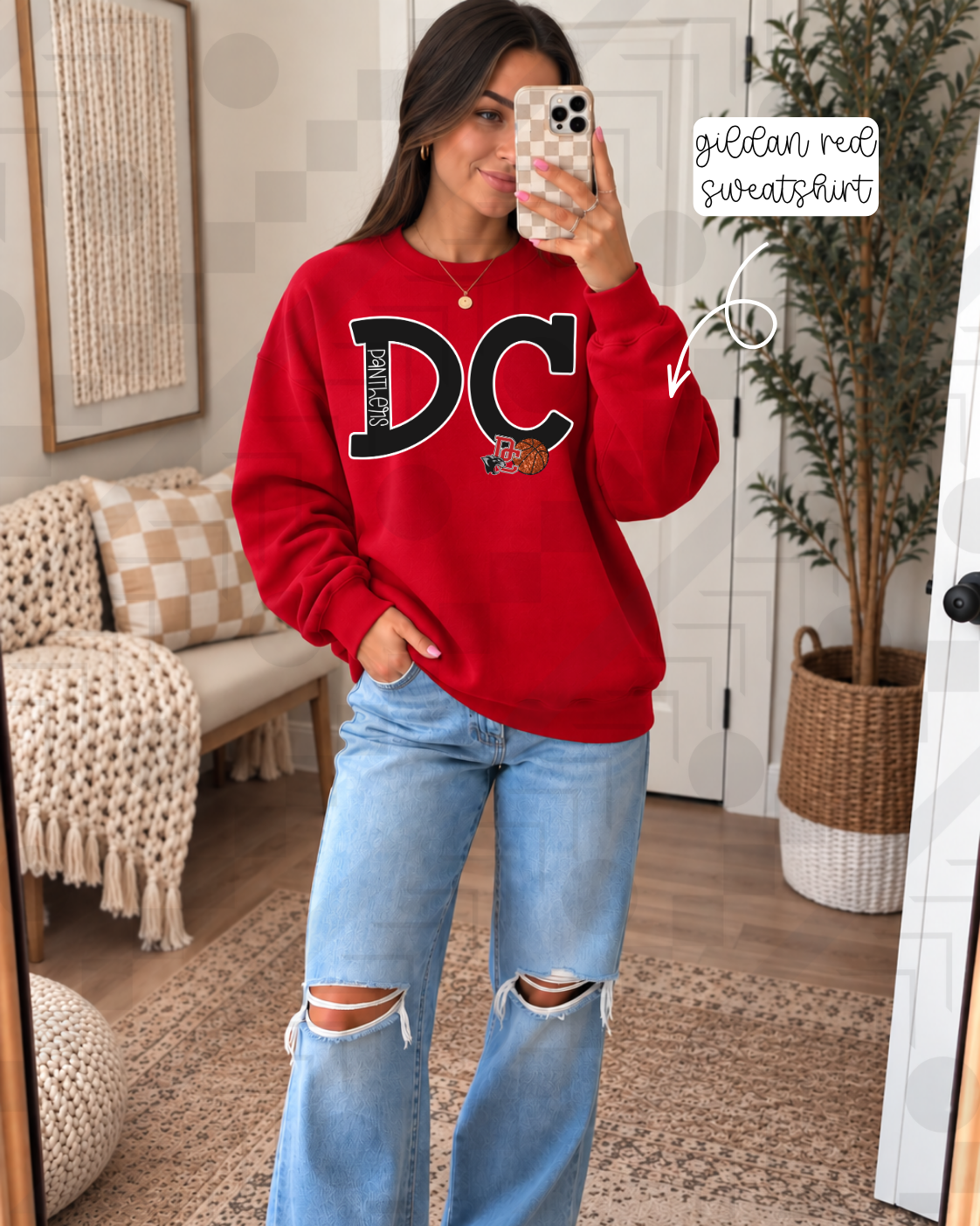 Varsity Block School Sports (Tee, Sweatshirt, or Long-Sleeve)