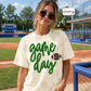 Faux Tinsel Game Day: Customizable (Tee, Sweatshirt, or Long-Sleeve)