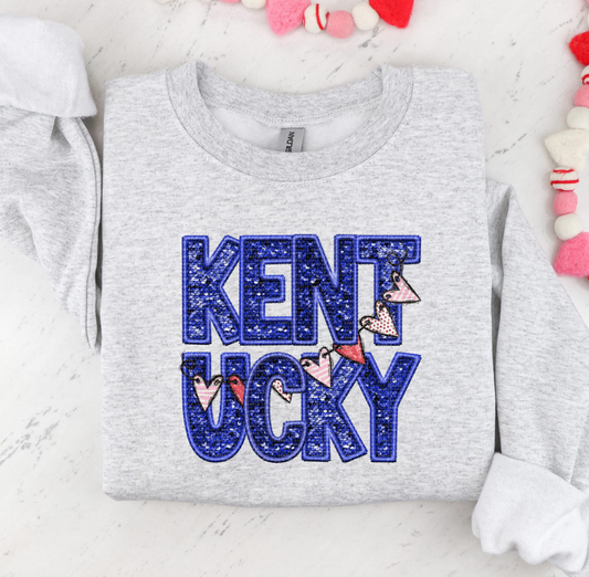 Valentines Kentucky Stacked Faux