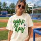 Faux Tinsel Game Day: Customizable (Tee, Sweatshirt, or Long-Sleeve)