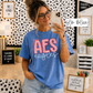 Scalloped Seersucker Varsity Schools (Tee, Sweatshirt, or Long-Sleeve)