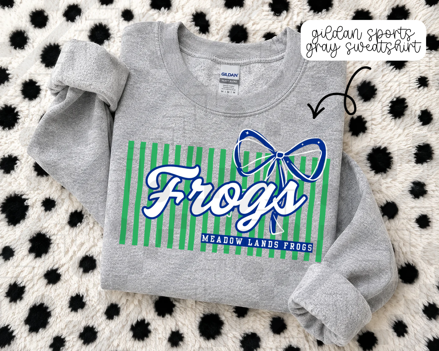Stripe Bow/No Bow Schools (Tee, Sweatshirt, or Long-Sleeve)