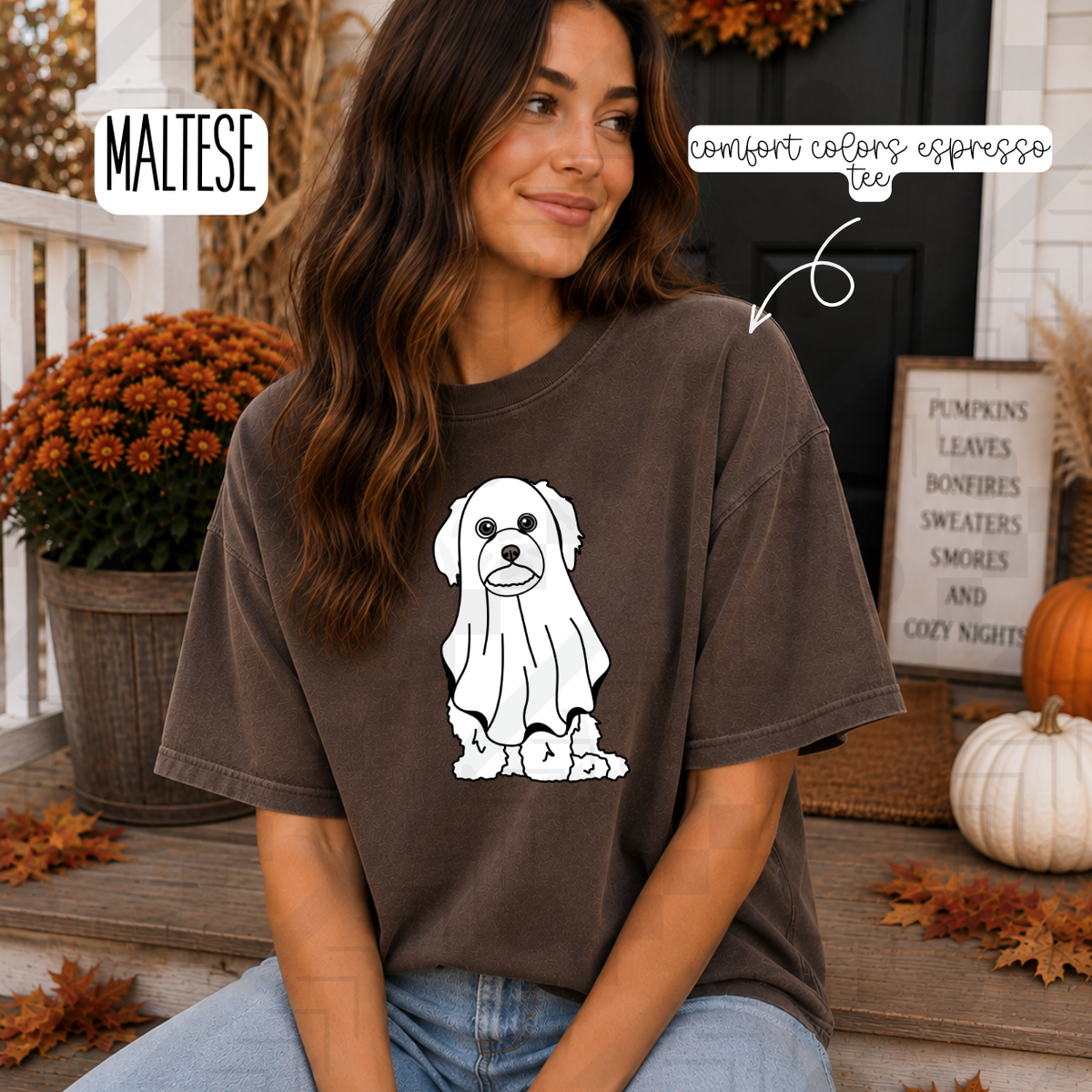 Ghost Dog Breeds (Tee, Sweatshirt, or Long-Sleeve)