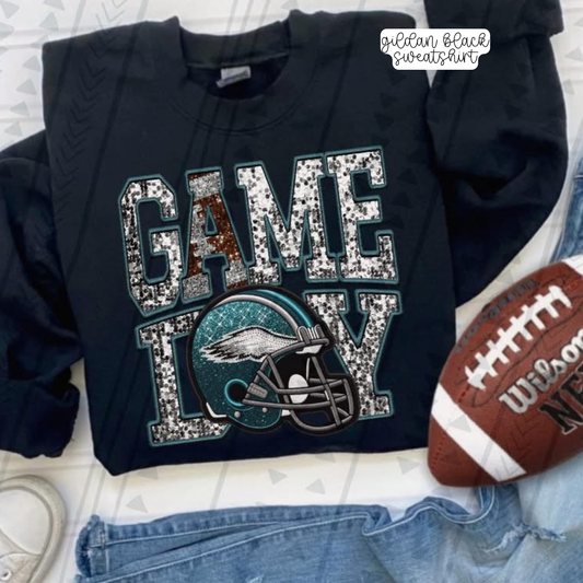 Famous Football Game Day (Tee, Sweatshirt, or Long-Sleeve)