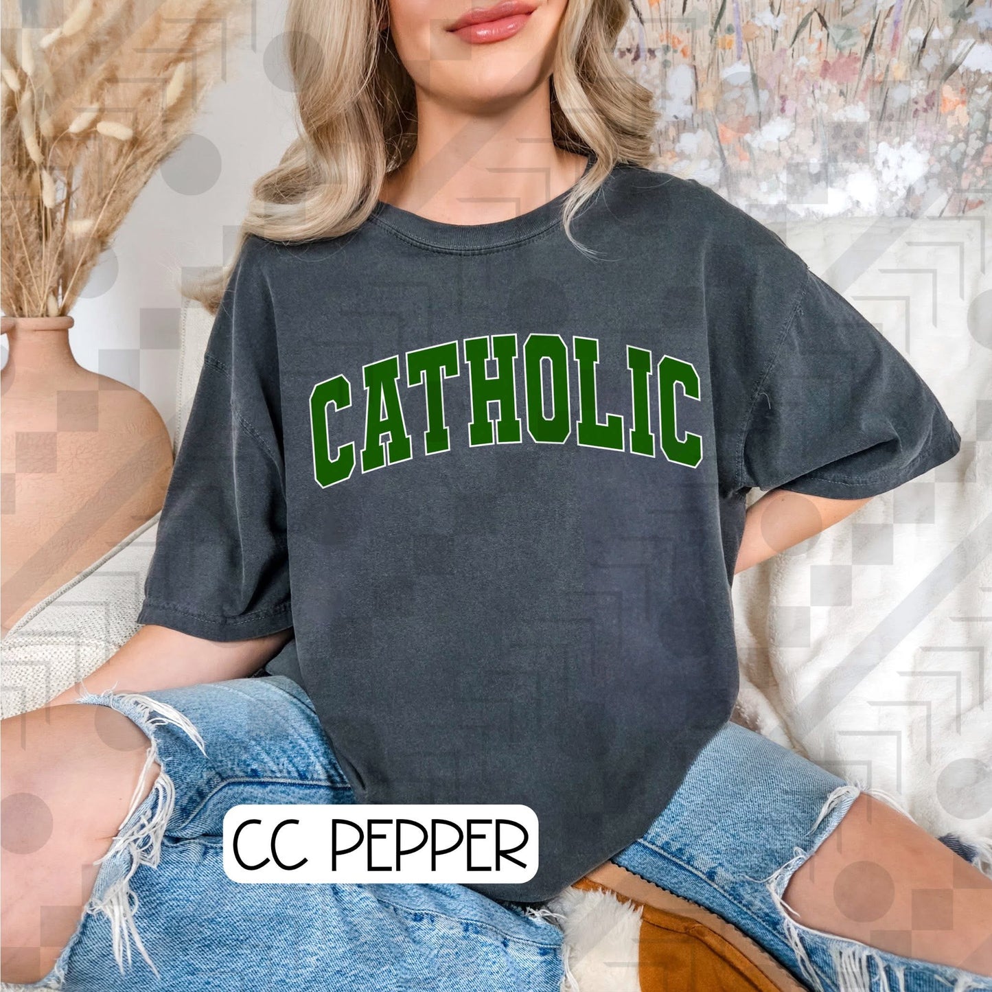 Catholic Varsity (Tee, Sweatshirt, or Long-Sleeve)