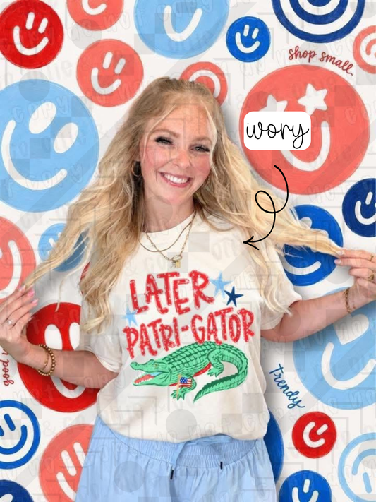 Later Patri-Gator Tee