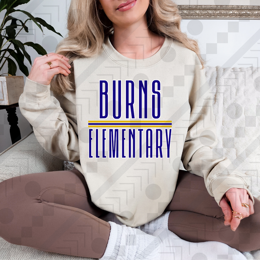 Burns Elementary Stripes