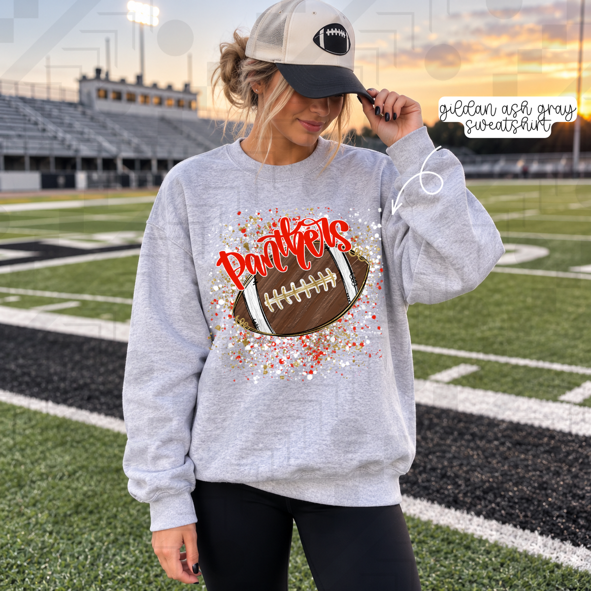 Football Splatter Schools (Tee, Sweatshirt, or Long-Sleeve)