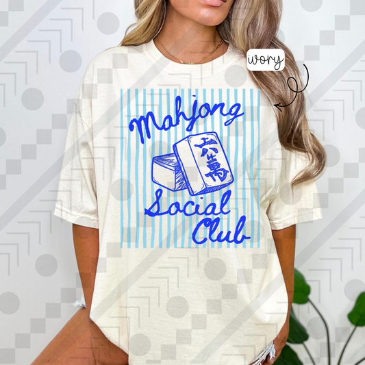 Mahjong: Social Club (Tee, Sweatshirt, or Long-Sleeve)