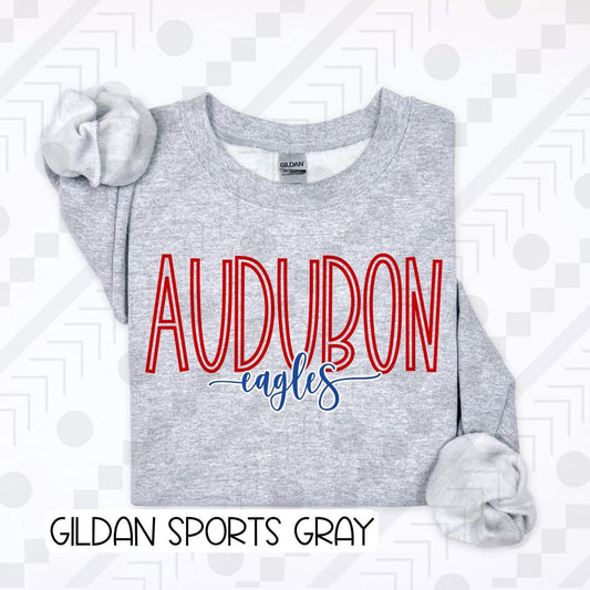 Audubon Eagles Stick (Tee, Sweatshirt, or Long-Sleeve)