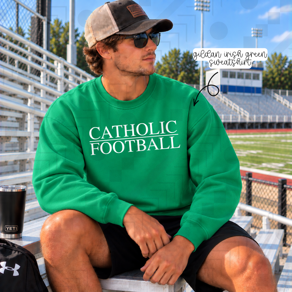 Simple School Sports (Tee, Sweatshirt, or Long-Sleeve)
