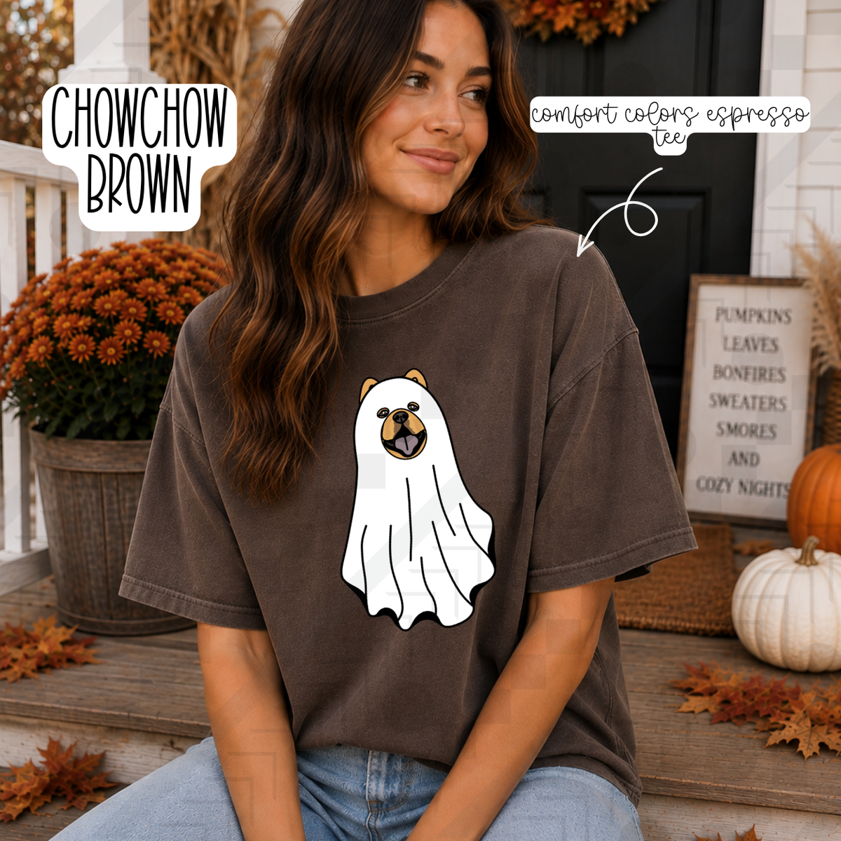 Ghost Dog Breeds (Tee, Sweatshirt, or Long-Sleeve)