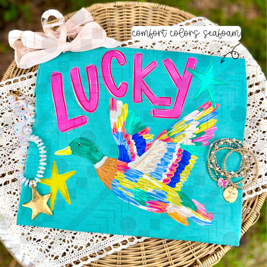 Lucky Duck (Tee, Sweatshirt, or Long-Sleeve)