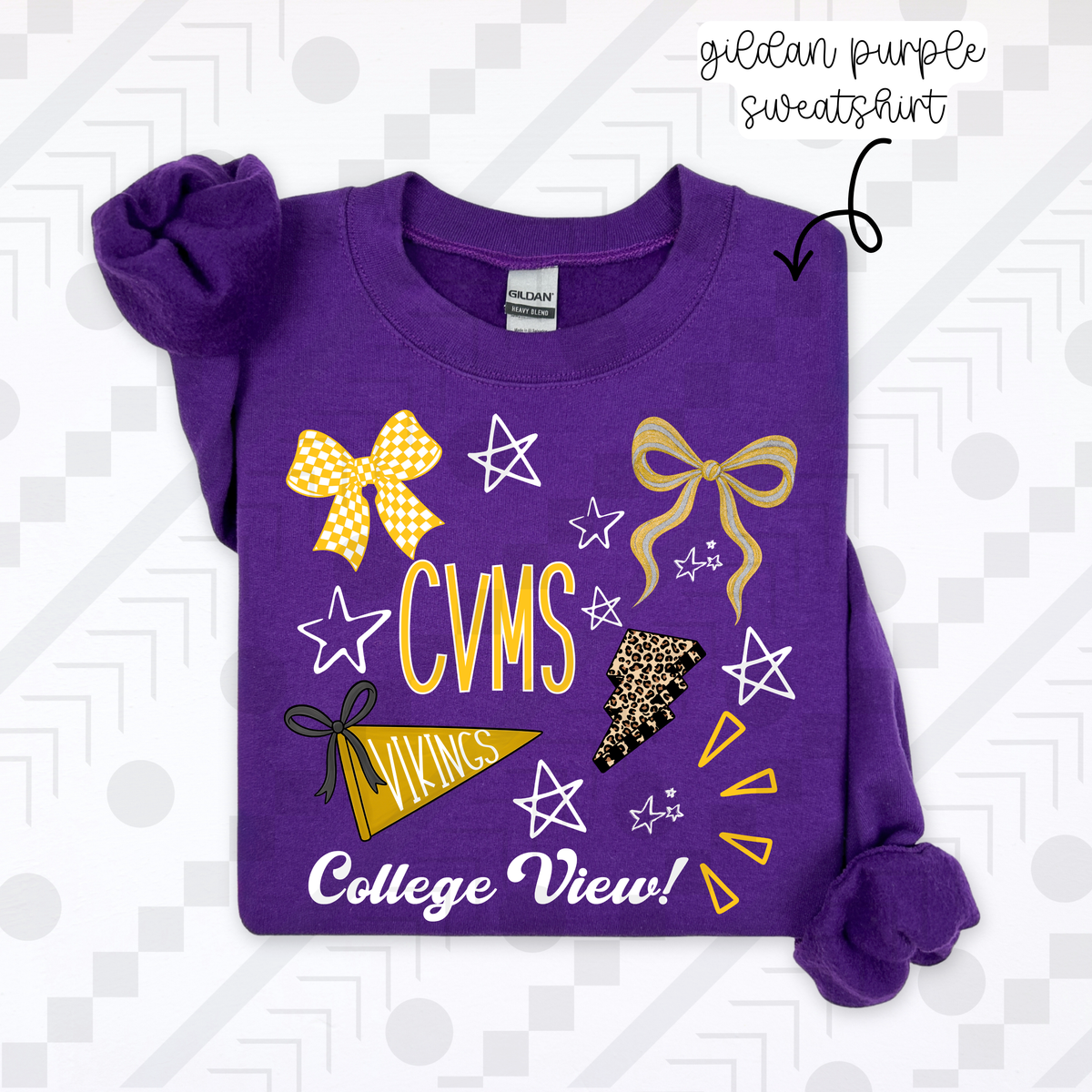 Cheetah Collage Schools (Tee, Sweatshirt, or Long-Sleeve)