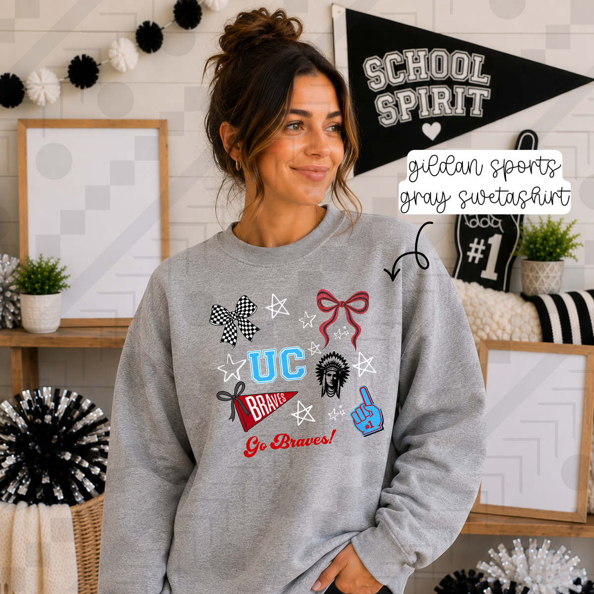 Spirit Collage Schools (Tee, Sweatshirt, or Long-Sleeve)