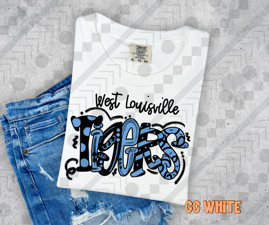 West Louisville Tigers Doodle