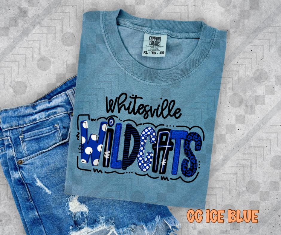 Whitesville Wildcats Doodle