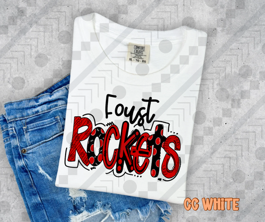 Foust Rockets Doodle