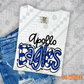 Apollo Eagles Blue and White Doodle