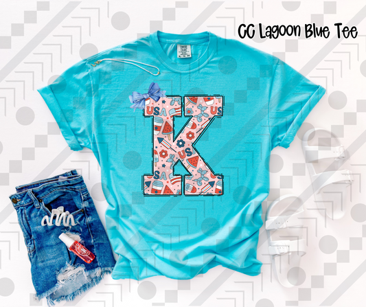 Big K Pink Floral Bow