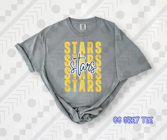 Stars Distressed Stack