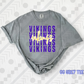 Vikings Distressed Stack