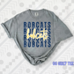 Bobcats Distressed Stack