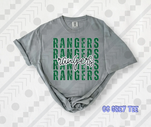 Rangers Distressed Stack