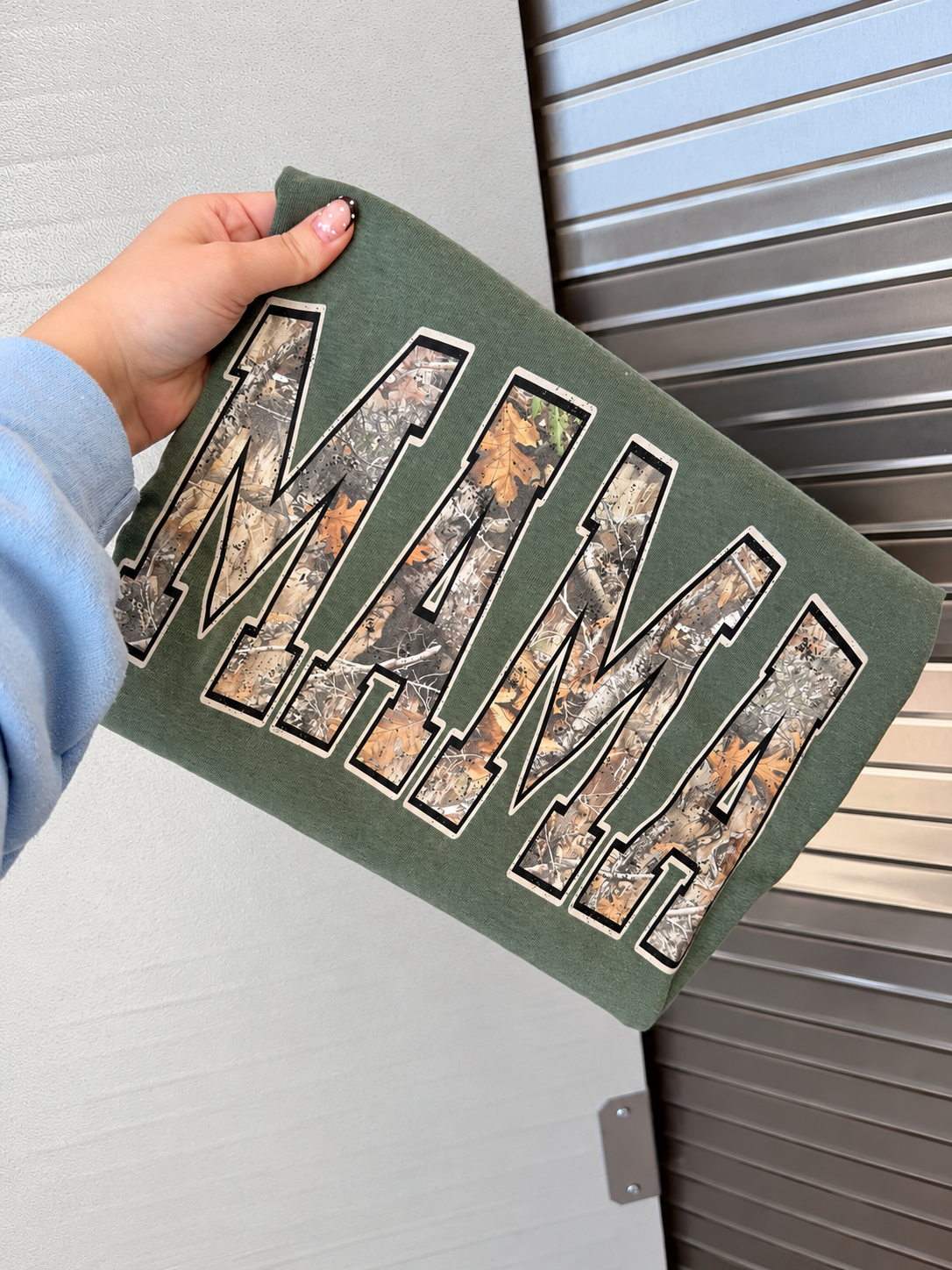 Mama Camo Comfort Colors Tee