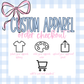 Custom Apparel - Previously Discussed Prints