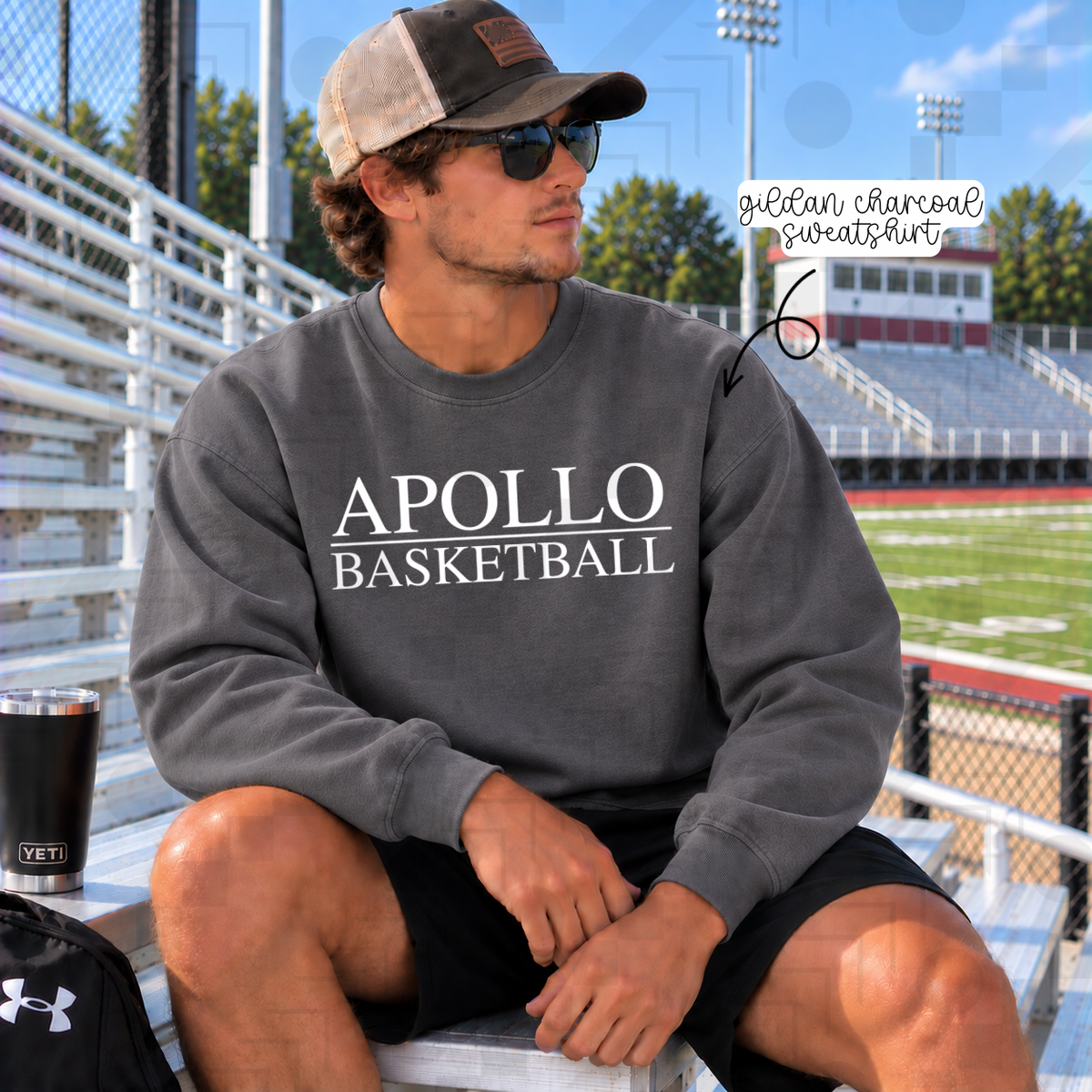 Simple School Sports (Tee, Sweatshirt, or Long-Sleeve)