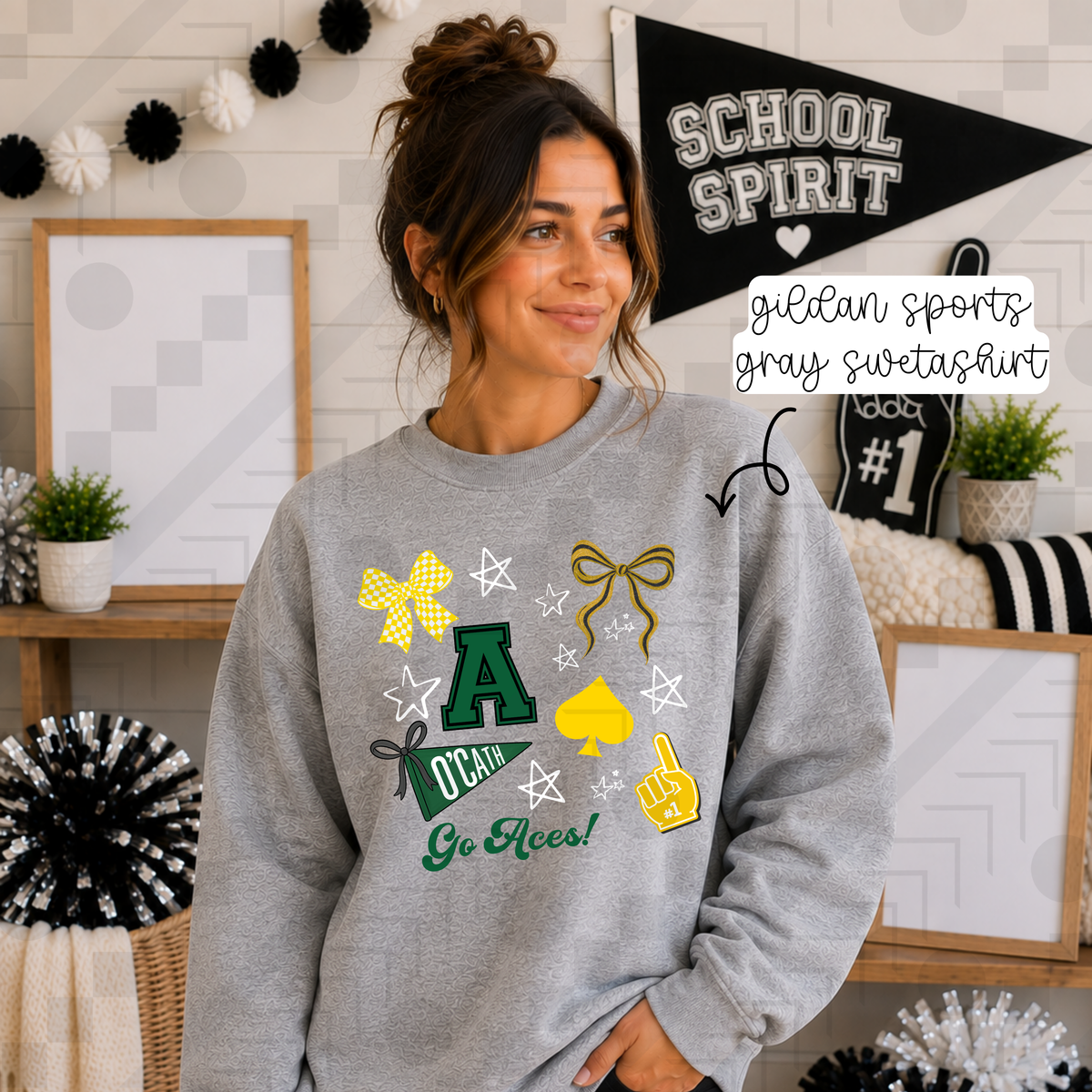 Spirit Collage Schools (Tee, Sweatshirt, or Long-Sleeve)