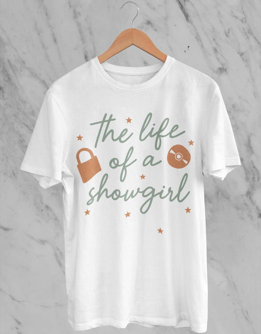 In My Showgirl Era Cursive - T. Swift