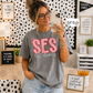 Scalloped Seersucker Varsity Schools (Tee, Sweatshirt, or Long-Sleeve)