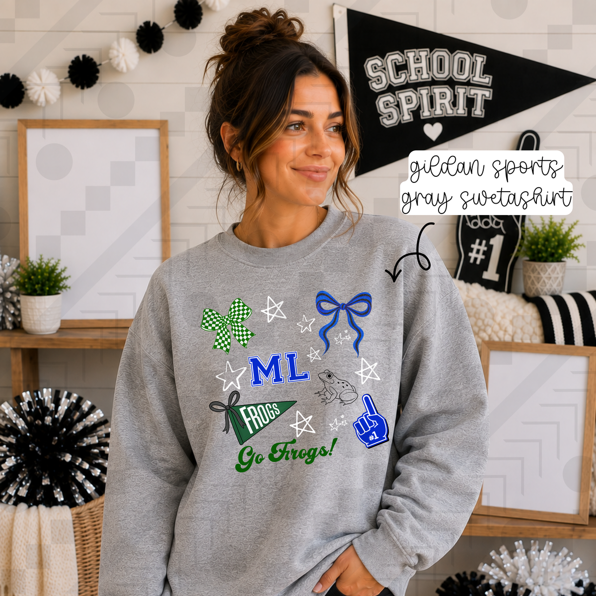Spirit Collage Schools (Tee, Sweatshirt, or Long-Sleeve)