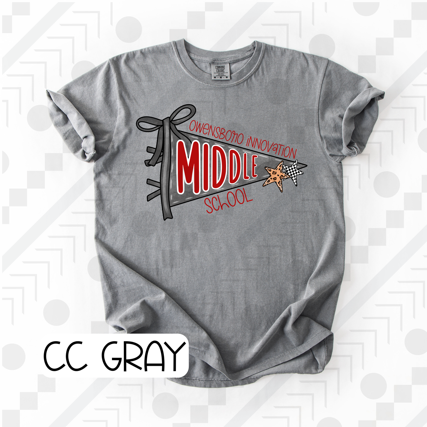 Cheetah Pennant Schools (Tee, Sweatshirt, or Long-Sleeve)