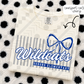 Stripe Bow/No Bow Schools (Tee, Sweatshirt, or Long-Sleeve)